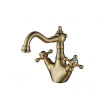 Смеситель для раковины Aksy Bagno Primavera 102 Bronze