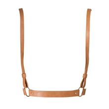 Bijoux Indiscrets Коричневая портупея MAZE X HARNESS BROWN (коричневый)