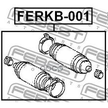 Пыльник Рулевой Рейки Универсальный (2шт) | Лев | Toyota Cresta Gx90 Jzx9# Lx90 Sx90 1992.10-1996.09 [Jp] Febest арт. FERKB001