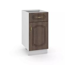 Моби Сильвия стол 400 1 ящик 1 дверь Орех Кантри ID - 310953