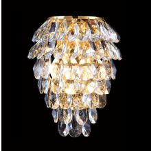 Бра Crystal Lux CHARME AP2+2 LED GOLD TRANSPARENT