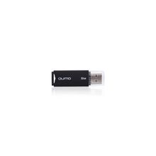 флешка 32Gb Qumo Tropic Black, flash usb