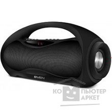 Sven PS-420, черный 12 Вт, Bluetooth, FM, USB, microSD, LED-дисплей, 1800мА ч