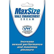 Swiss navy Пробник мужского крема для усиления эрекции MAXSize Cream - 4 мл.