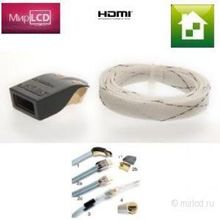 Supra HDMI Install KIT MET-B Nylon Braid