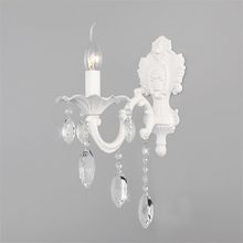 Eurosvet Бра Eurosvet Veletta 10108 1 белый прозрачный хрусталь Strotskis ID - 409674