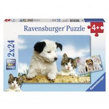 Ravensburger 2 в 1 Настоящие друзья