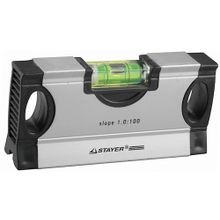Уровень STAYER "PROFI" МИНИ с уклоном, 2.0:100
