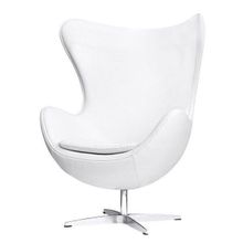 Кресло Egg swan (Arne Jacobsen Style) A219, белое