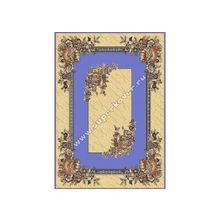 Люберецкий ковер Лайла де люкс роза синяя, 1.4 x 1.9