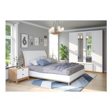 Алмаз. Любимый дом Модульная спальня Бари (Дуб Золотой Белый)