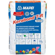 МАПЕЙ Керабонд Т-Р клей для плитки и мозаики (25кг) белый   MAPEI Kerabond T-R клей для плитки, керамогранита и мозаики (25кг) белый