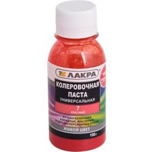 Лакра 100 мл №7 красная