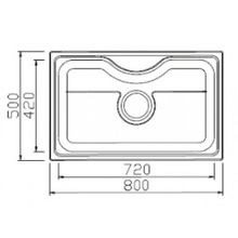 Мойка Seaman Eco Wien SWT-8050 (Micro-satin)