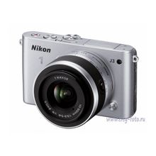 NIKON 1 J3 Kit 10-30 mm VR серебряный (silver)