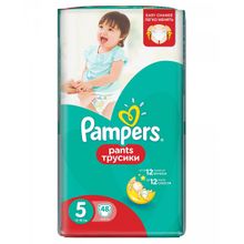 Pampers Pants Junior 12-18 кг 48 шт