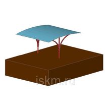 Навес из поликарбоната Богатырь