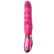 Розовый вибратор для G-стимуляции OPTIMAL G 7.5INCH RECHARGEABLE VIBRATOR - 19 см. Розовый