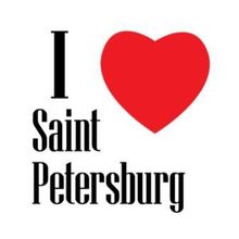 Футболка I love Saint Petersburg