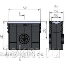 Пескоуловитель пластиковый ПП Profi DN100 Е600