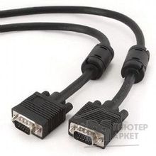 Gembird Cablexpert CC-PPVGA-20M-B, Кабель VGA Premium , 15M 15M, 20м, черный, тройной экран,феррит.кольца