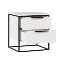 Алмаз. Любимый дом Норд Тумба прикроватная (Белый Статуарио)