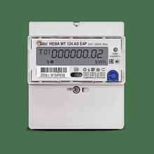 Счетчик электроэнергии НЕВА МТ 124 (AS E4P 5(60) А)