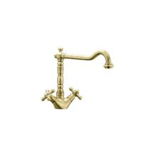 Смеситель двухзахватный для мойки (бронза) Longran Classica G54920 (бронза)