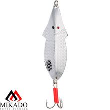 Блесна колеблющаяся Mikado FLAT FISH № 2   30 г.   8.2 см. - серебро