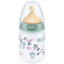 Nuk First Choice Plus 150 мл с латексной соской зеленая