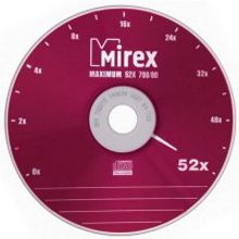 MIREX CD-R 700 Мб диск 52x Slim Case 1 шт, UL120052A8S