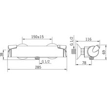 Oras Термостат Optima 7160U для душа