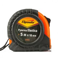 Рулетка Elastica, 5 м х 18 мм, обрезиненный корпус SPARTA