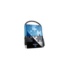 Внешний жесткий диск A-Data DashDrive HV610 500Gb Black Blue AHV610-500GU3-CBKBL