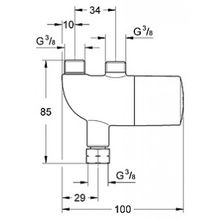 Термостат Grohe Grohtherm Micro 34487000 для раковины