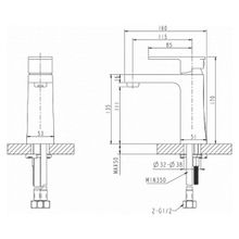 Смеситель для раковины Bravat Riffle F172106C