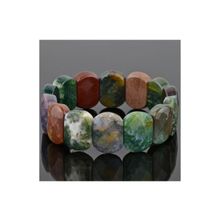 Бусики-Колечки Браслет Яшмы "Адамант" арт. бНЯШ-57(20-14)-18-1