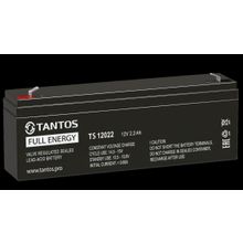 Tantos ✔ Аккумулятор Tantos АКБ 12В 2,2 А∙ч, TS 12022