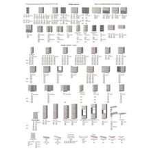 Кухня Классика угловая высокая 2450х1850 (модульная)