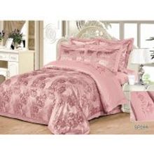 Постельное белье Жаккард с вышивкой Евро LAMENZO с 2мя нав. Silk-Place 41621