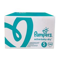 Pampers Active Baby-Dry 5 размер 11-18 кг 150 шт