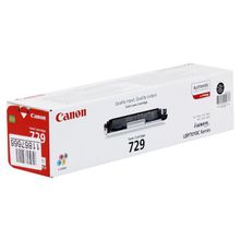 Тонер-картридж CANON 729BK (4370B002) для  i-SENSYS LBP7010C LBP7018C, черный (1200 стр.)