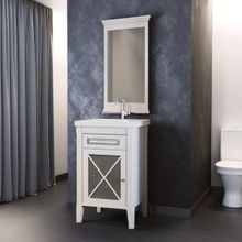 Opadiris Тумба с раковиной Палермо 50 L белая