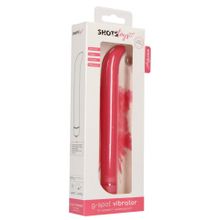 Розовый компактный вибростимулятор G-Spot Vibrator - 16 см. (220510)