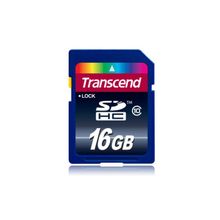 Карта памяти SDHC 16Gb Transcend TS16GSDHC10 Class 10