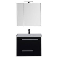 Мебель для ванной Aquanet Тиволи 80 черная