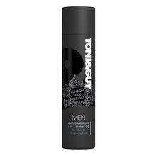 Tony&Guy Шампунь кондиционер против перхоти для мужчин Men Anti-Dandruff 2 in 1 Shampoo, Toni&Guy, 250 мл