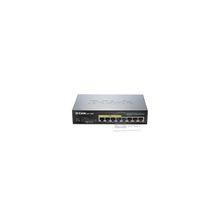 D-Link DGS-1008P C1B D1A Неуправляемый коммутатор с 8 портами 10 100 1000Base-T 4 порта с поддержкой PoE