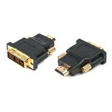 Адаптер DVI-D M - HDMI M, Gembird Cablexpert (A-HDMI-DVI-1)