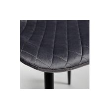 Tetchair Стул QUINCY (mod. 8272), серый (G-062-40) черный